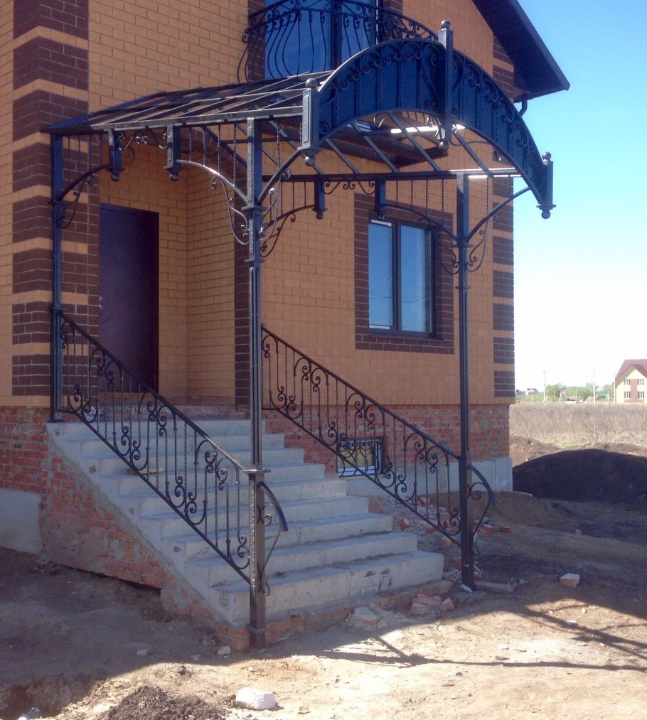 Крыльцо для бани