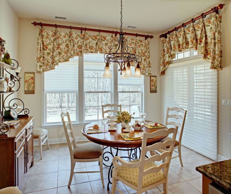Шторы в стиле Кантри Прованс