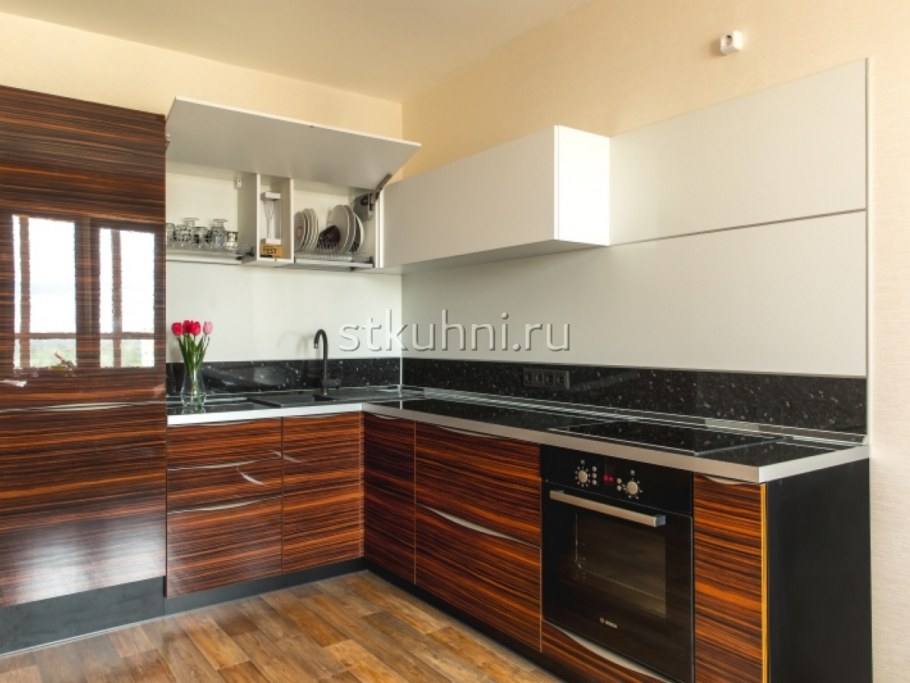 Кухня Макассар грей