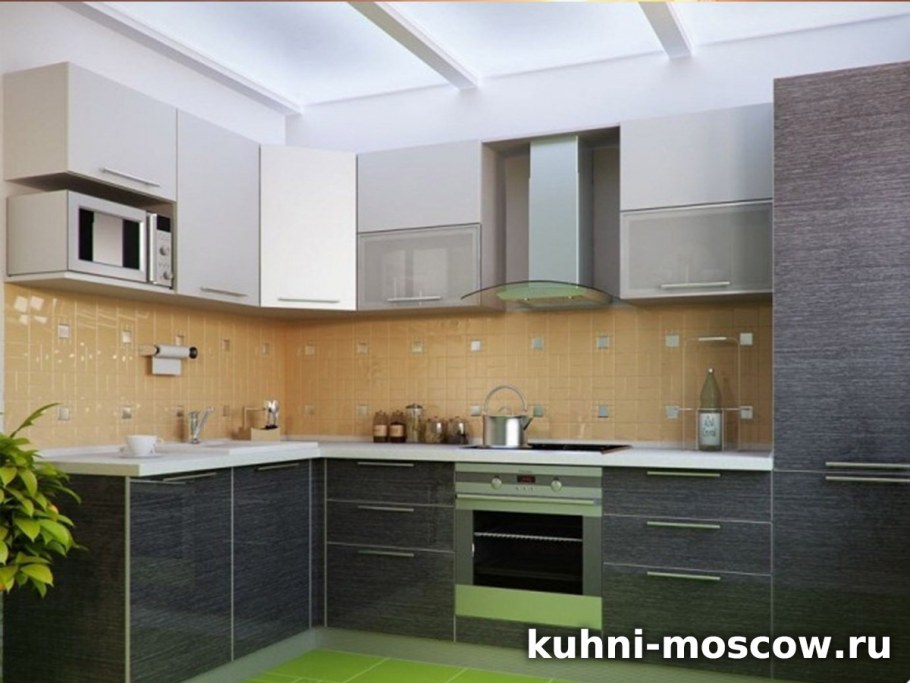 Пластиковые кухни 3d