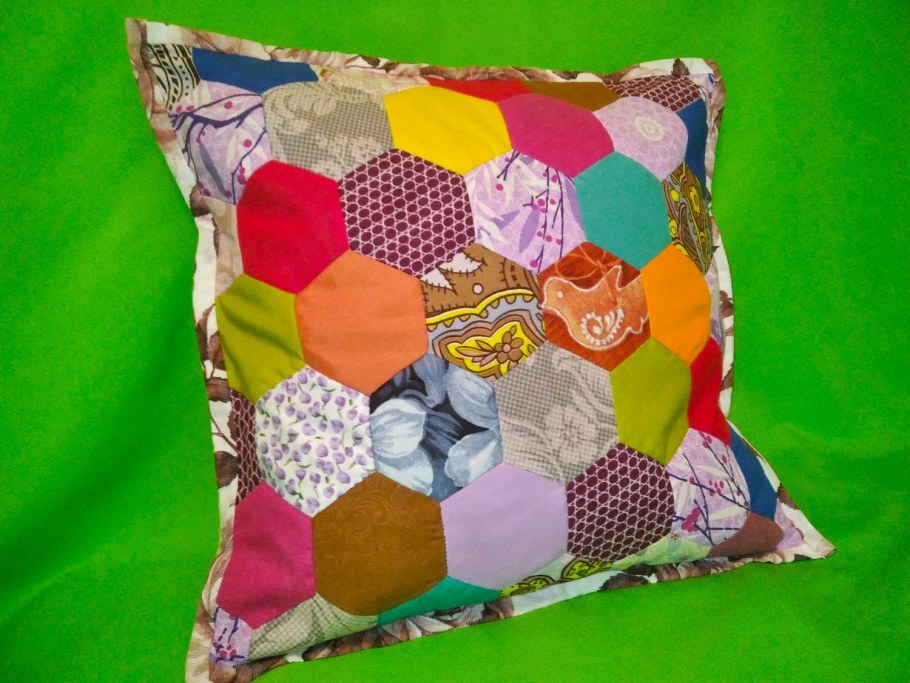 Подушки в стиле пэчворк
