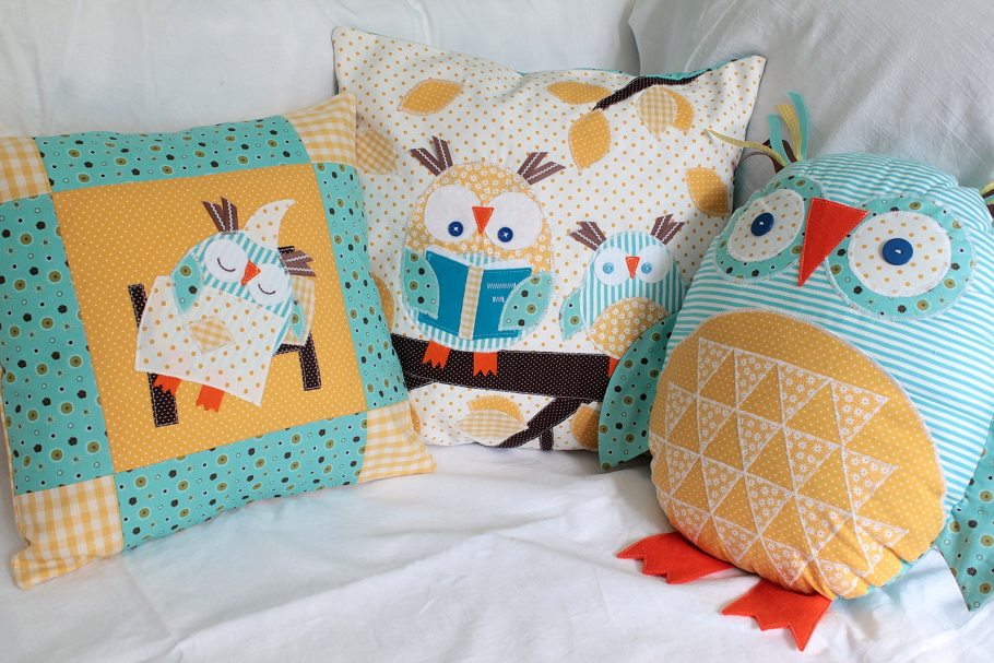 Новогодние подушки пэчворк