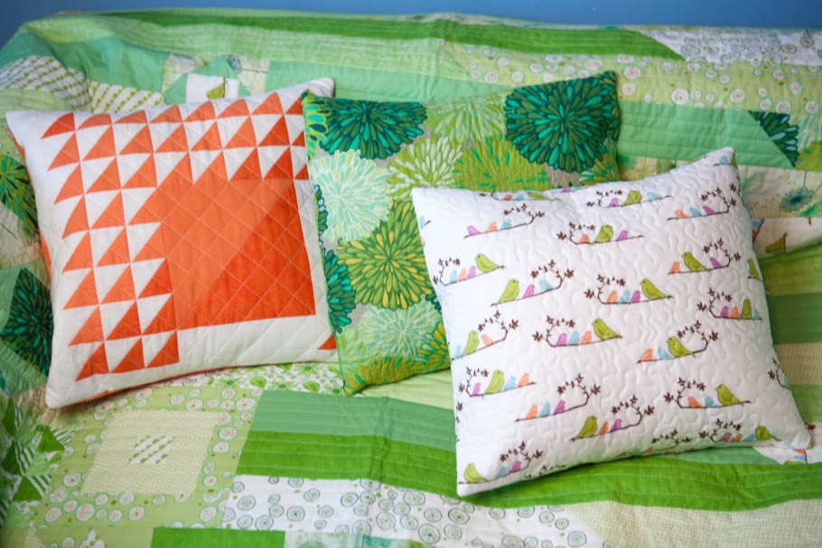 Лоскутные подушки для вдохновения