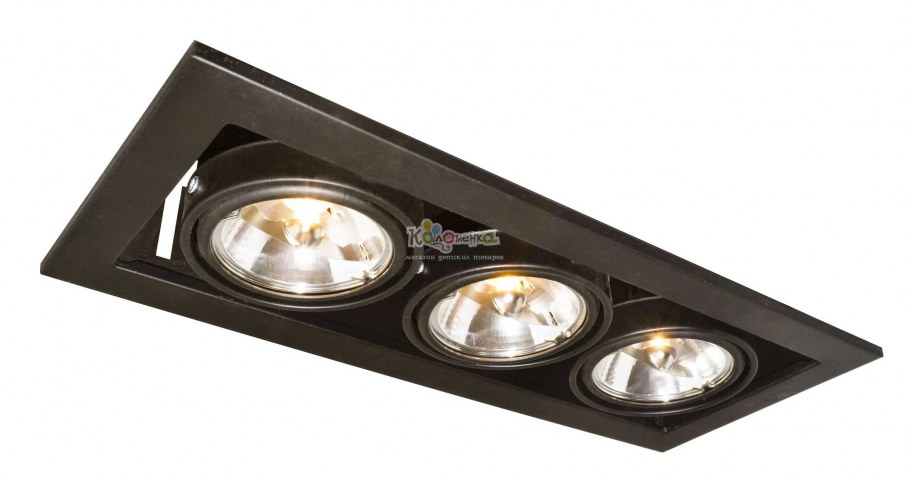 Встраиваемый светильник Arte Lamp Cardani piccolo a5941pl-2bk