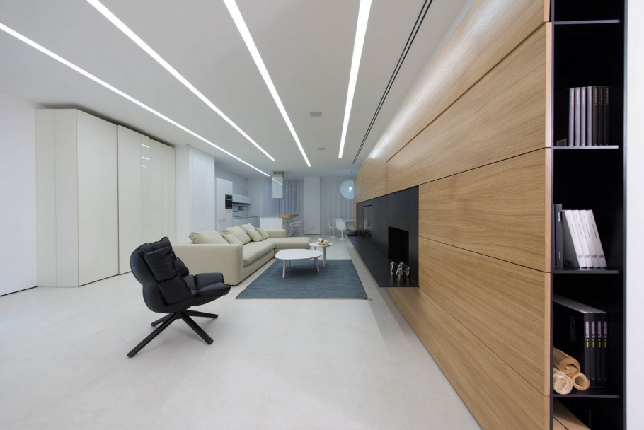 Линейные светильники светодиодные в интерьере