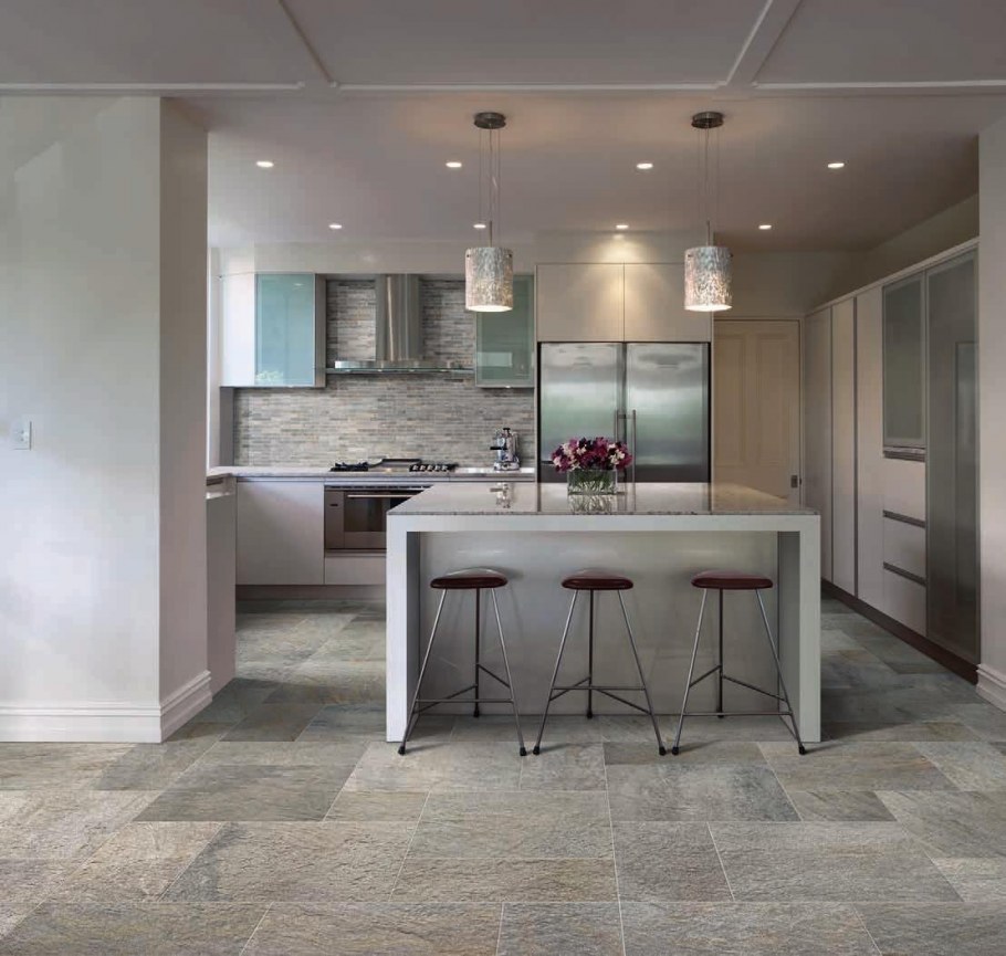 Керамогранит на кухне