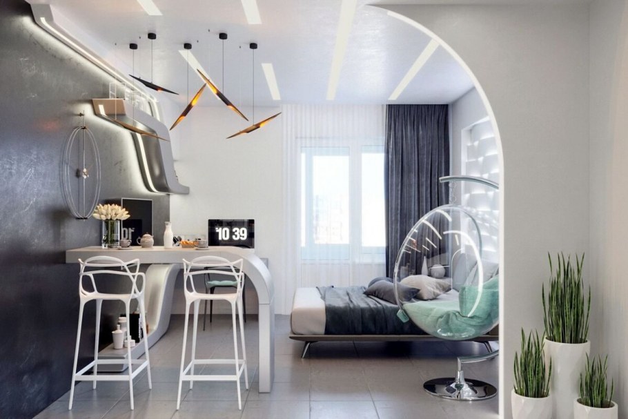 Стиль футуризм в интерьере квартиры