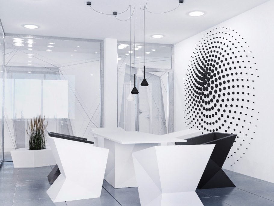 Футуристический стиль в интерьере