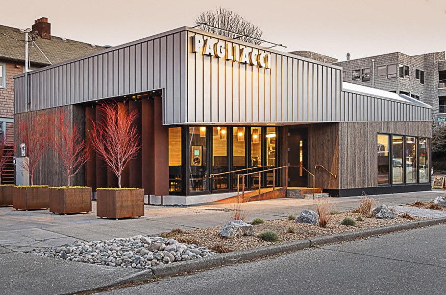 Фасад ресторана