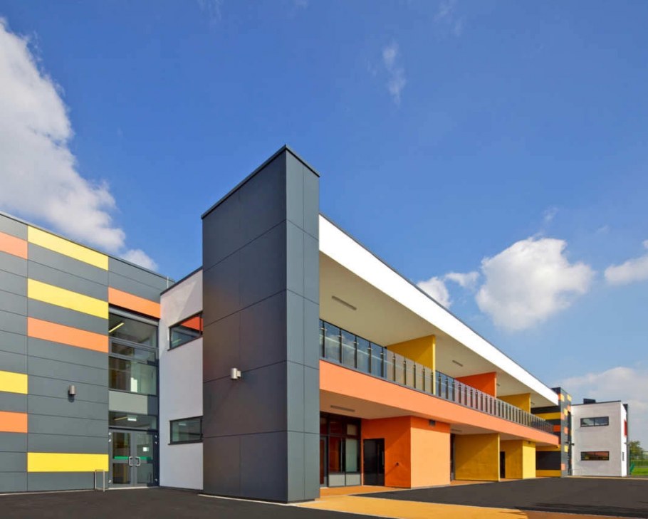 Фасады школьных зданий