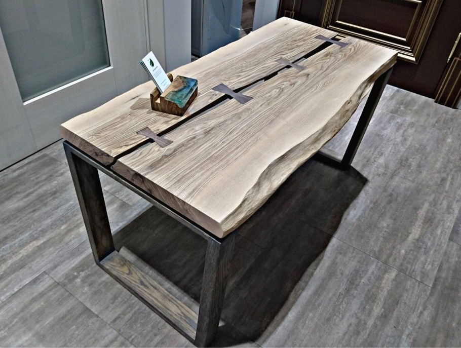 Стол лофт слэб