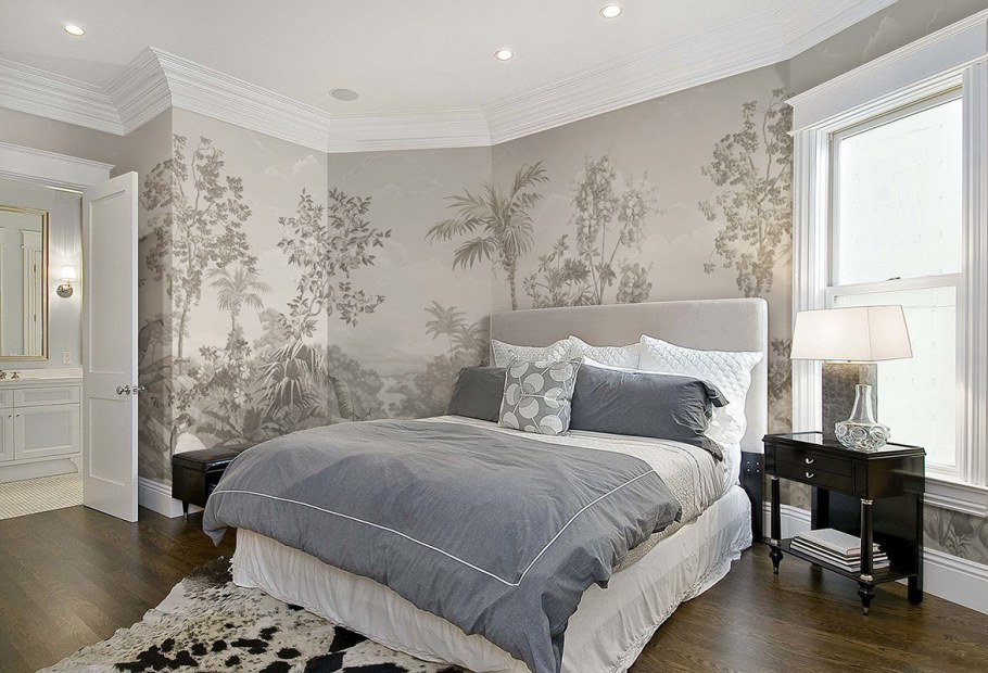 Бенджамин Мур интерьер спальня