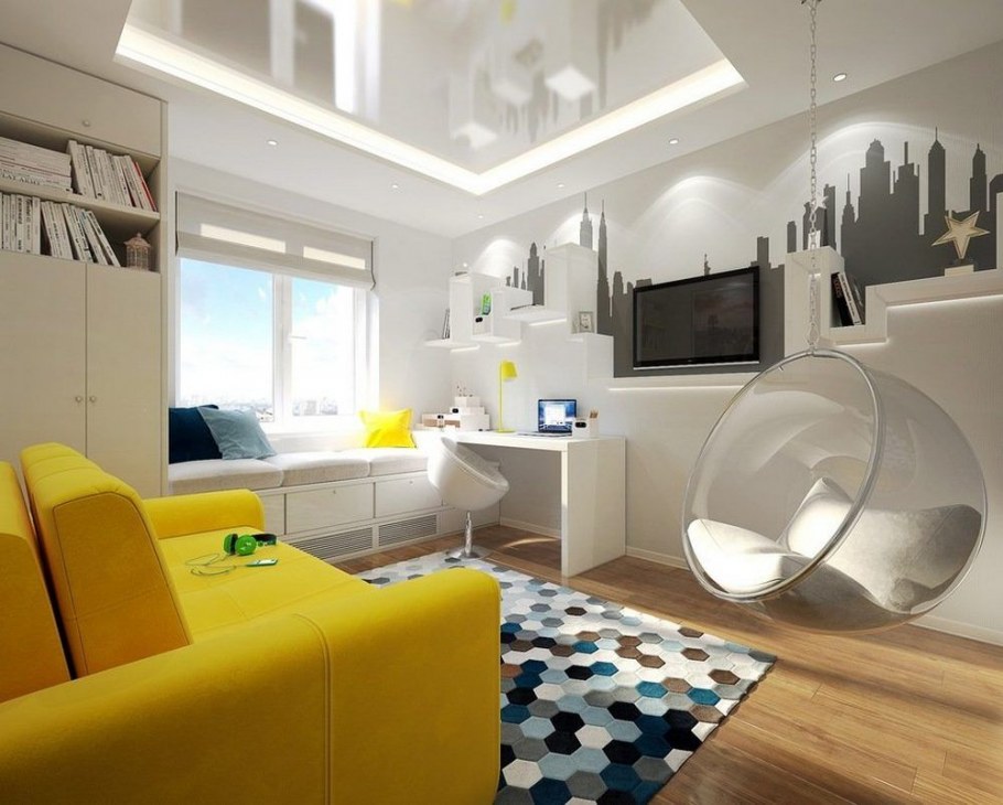 Современное освещение в детской комнате