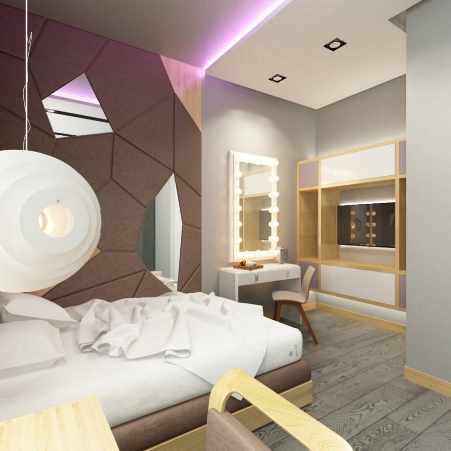 Потолок в подростковой комнате