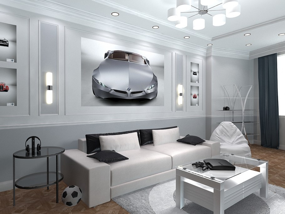 Детские спальни в стиле Хай тек