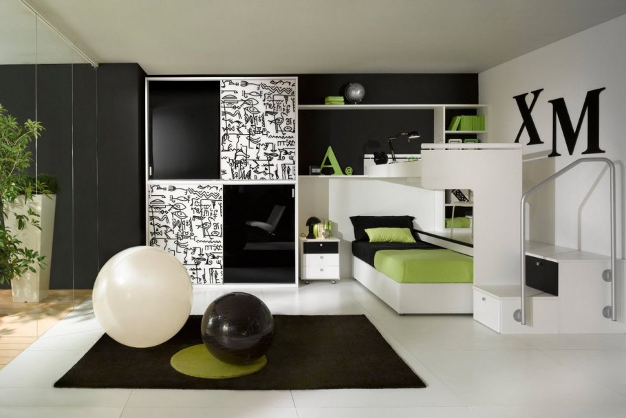 Комната для подростка в стиле Модерн