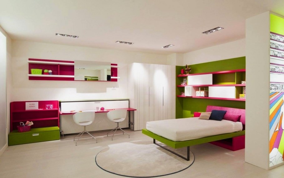 Комната для подростка в стиле Хай