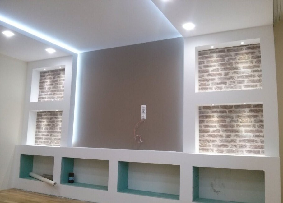 Встроенные полки