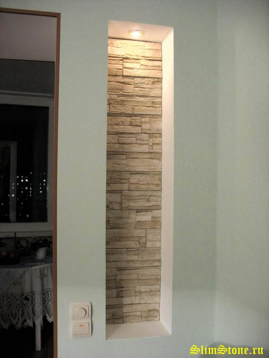 Арка декоративным кирпичом