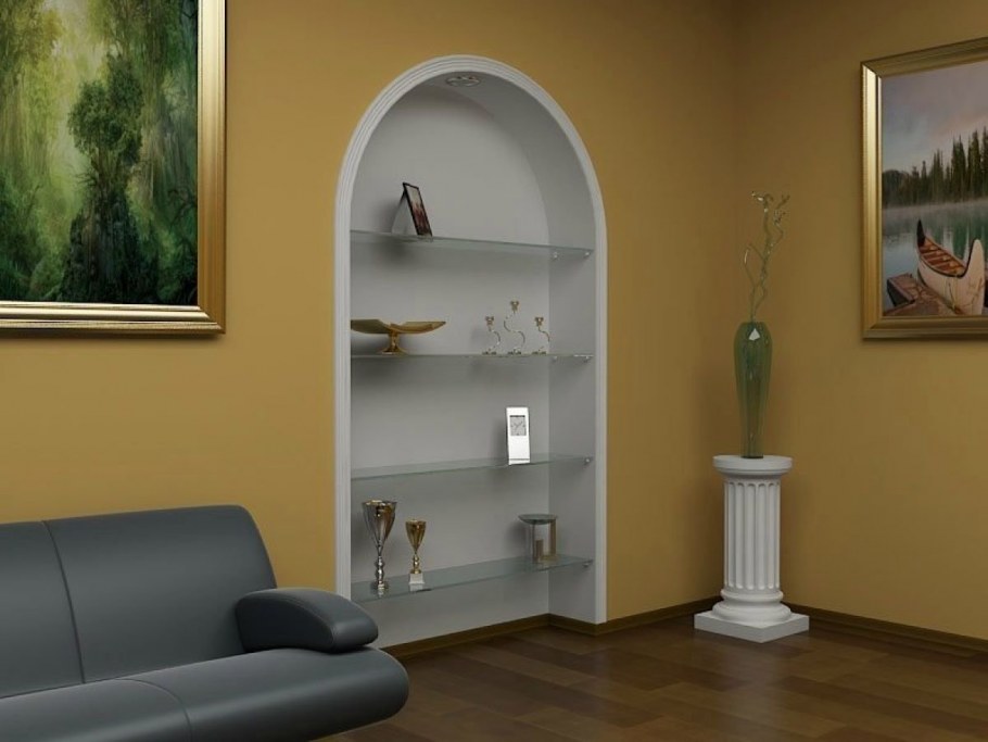 Отделка гипсокартоном