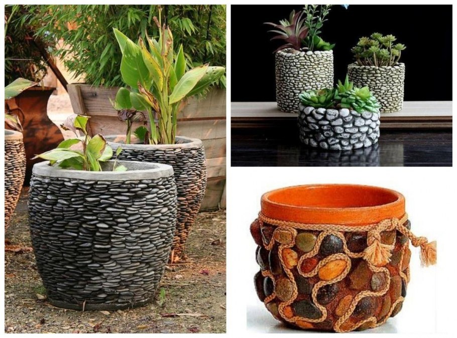 Горшки из подручных средств для цветов