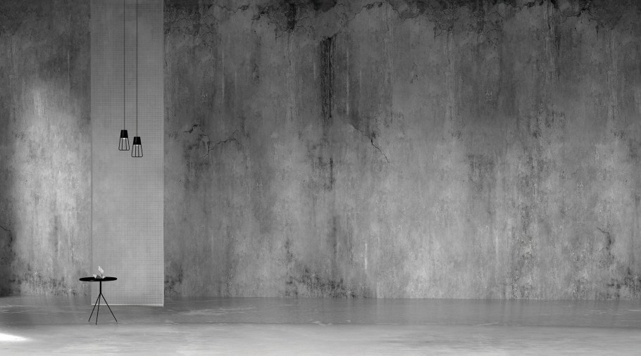 Пустая стена бетон