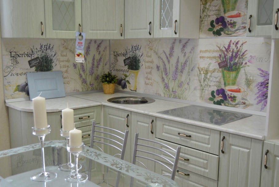 Фартук для кухни Лаванда Прованс