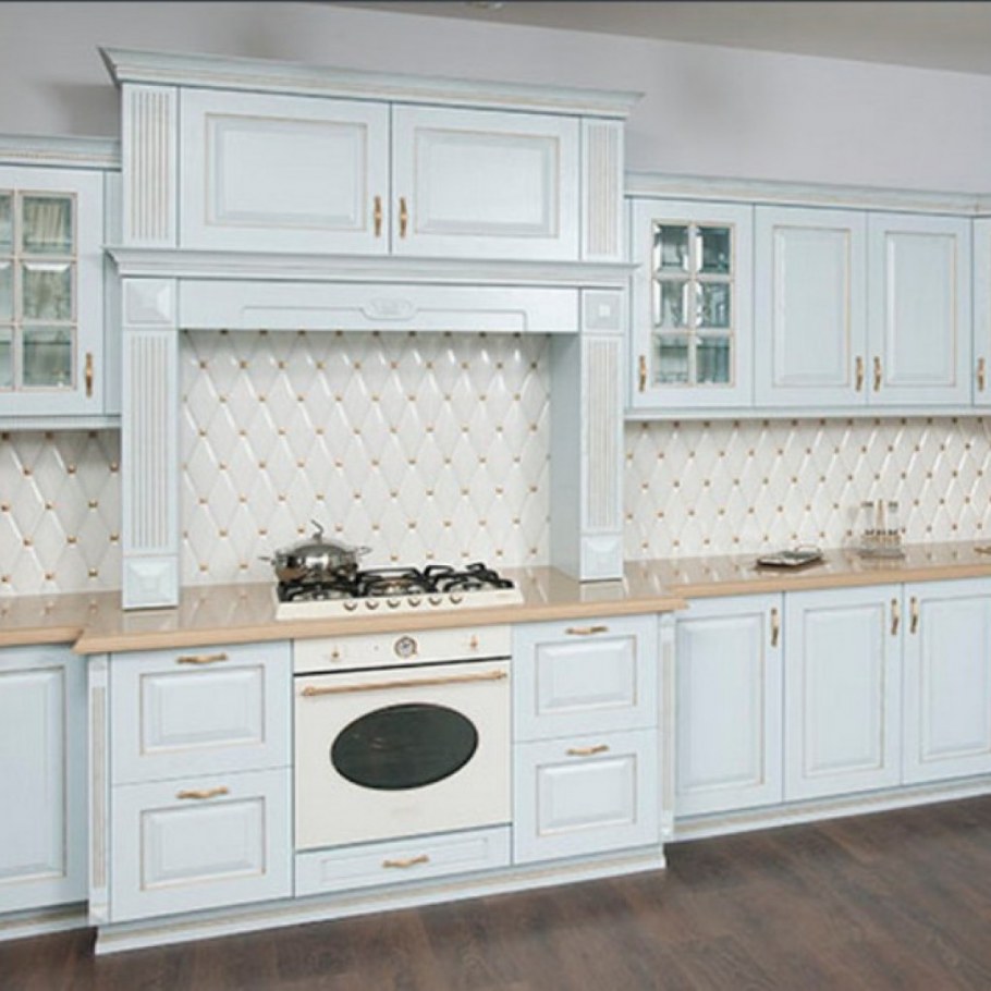 Фартук для кухни в деревенском стиле