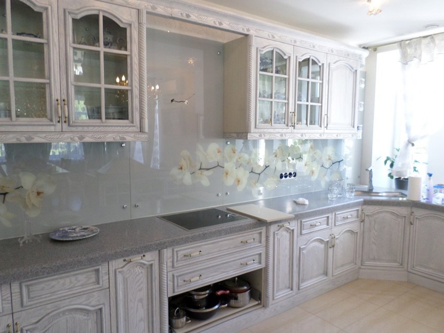 Кухонный фартук Лаванда