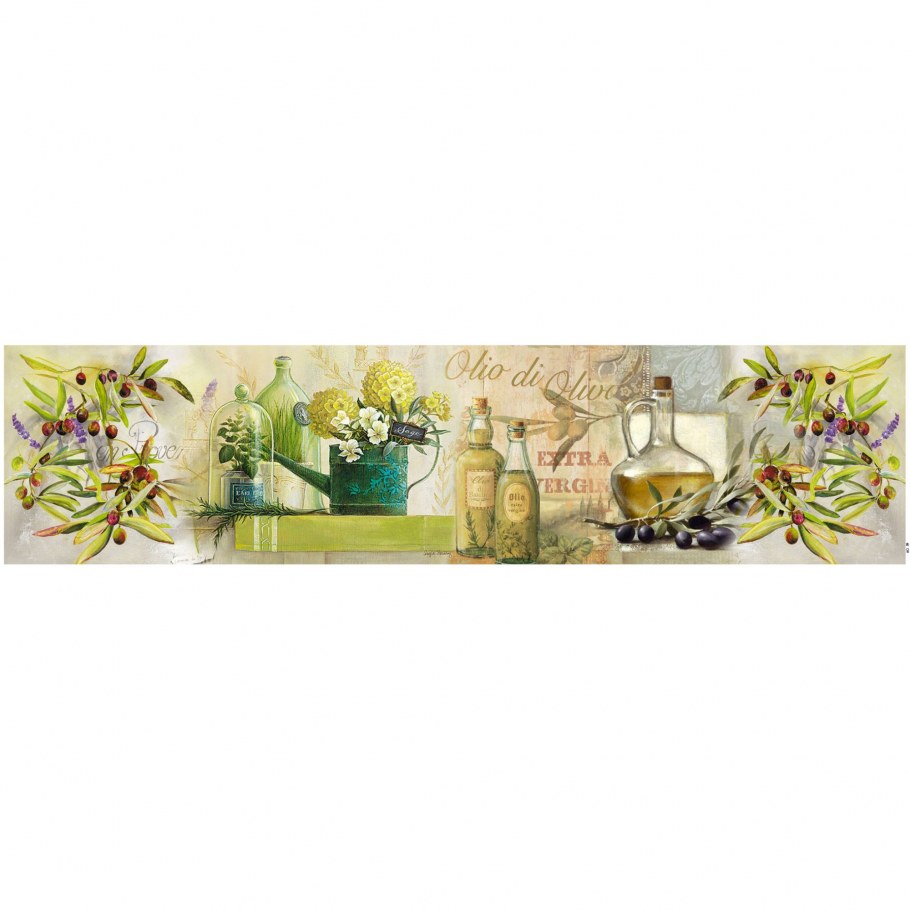 Кухня Прованс с майоликой