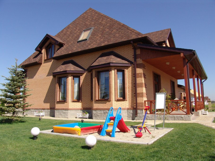 Коттедж из керамического кирпича