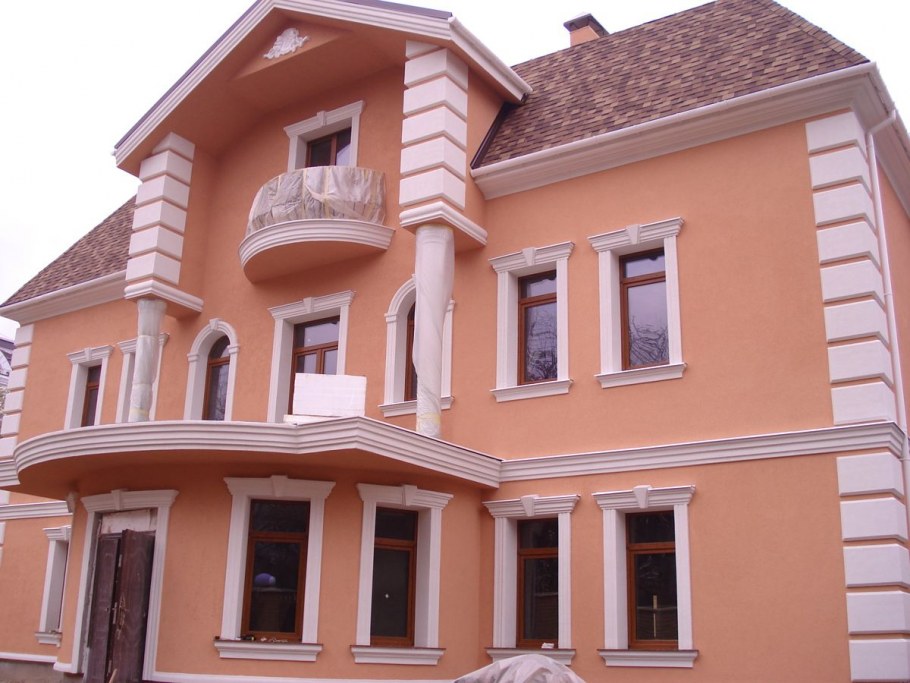 Фасад короед розовый