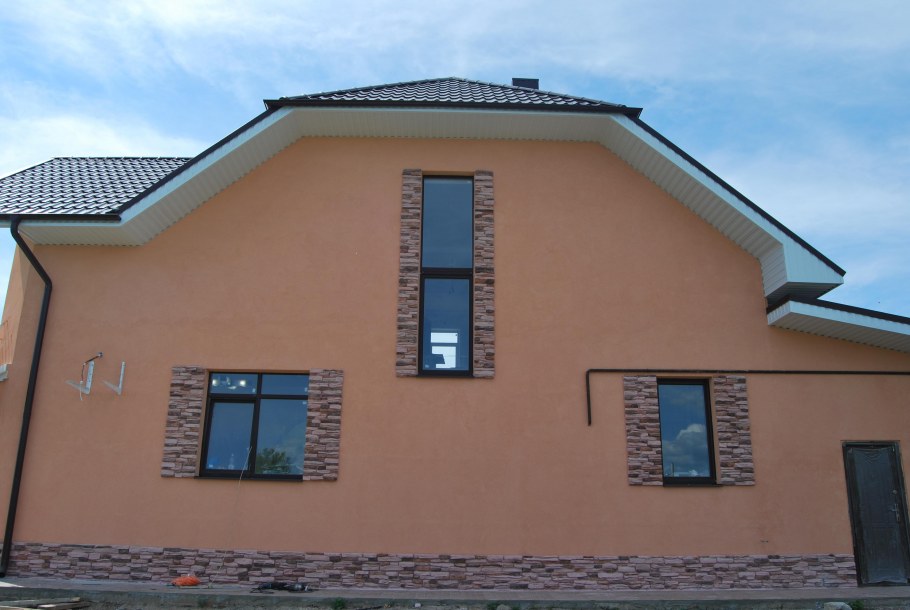 Коттедж из облицовочного кирпича