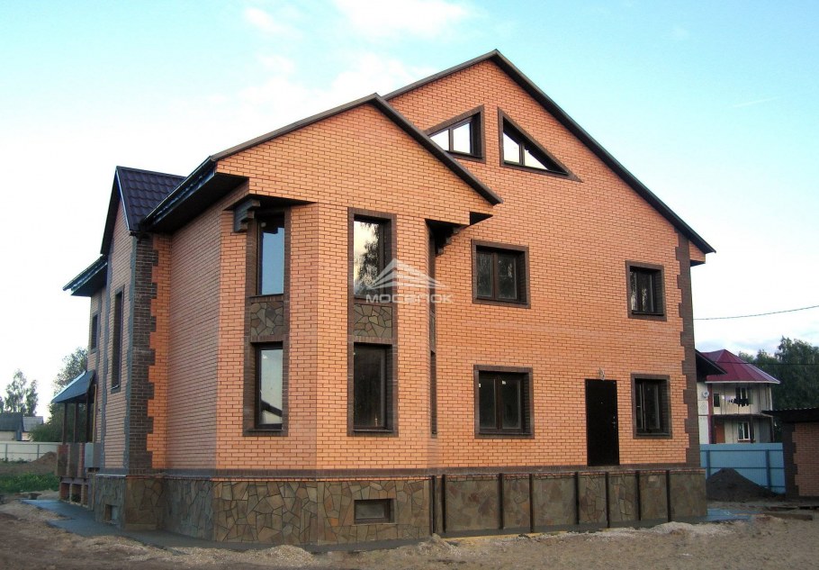 Кирпич полуторный абрикос