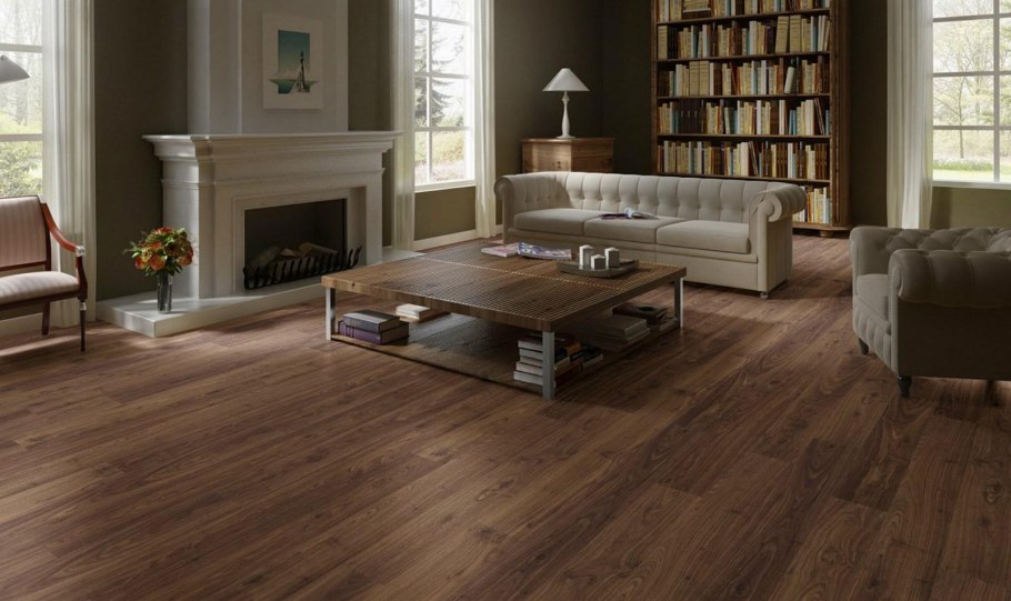 Ламинат красное дерево в интерьере