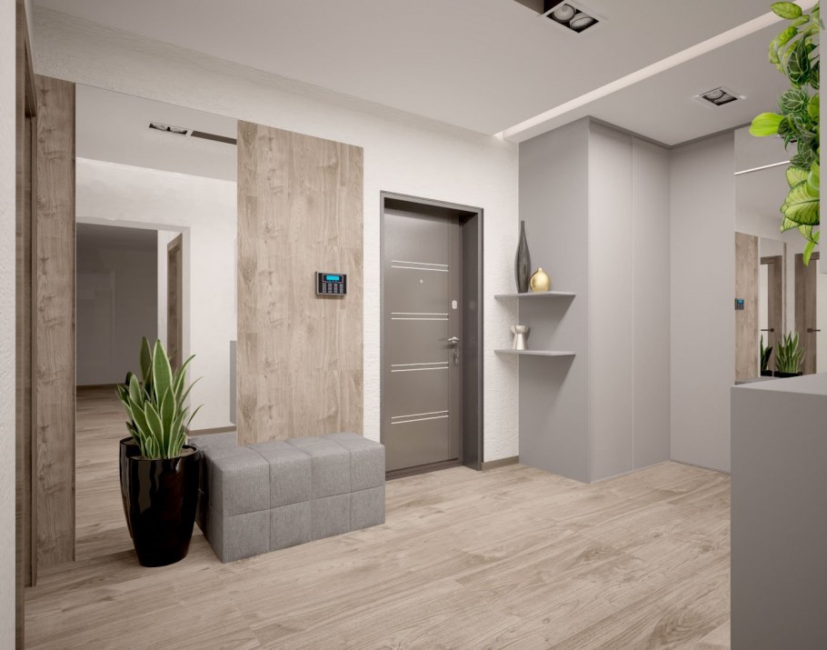 Ламинат в интерьере комнаты