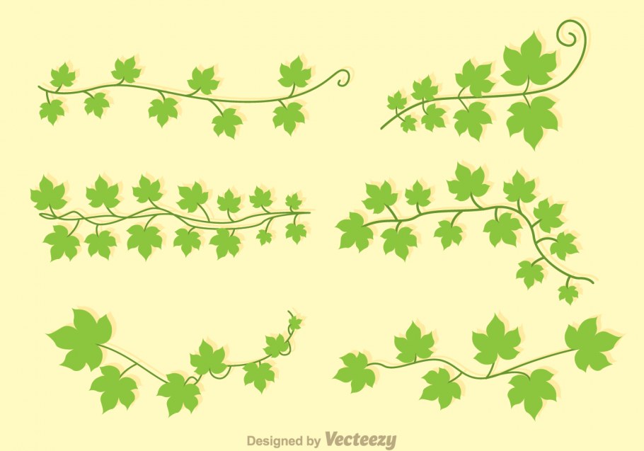 Акварельные веточки