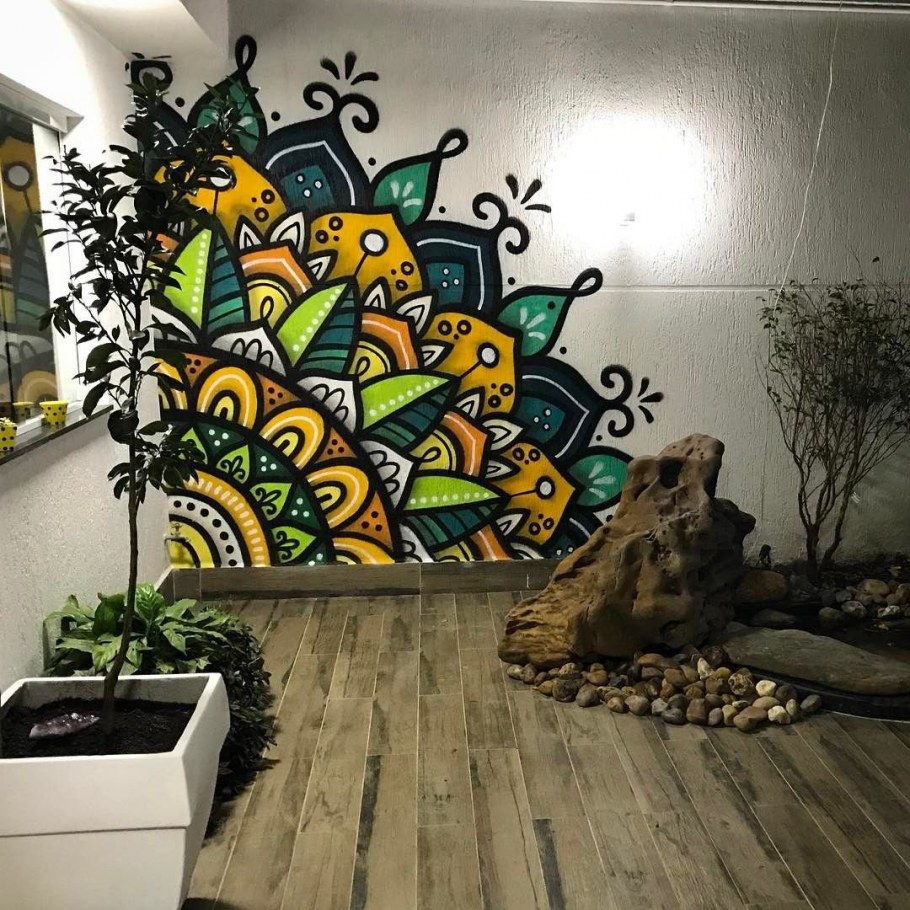 Аффреско пальмы