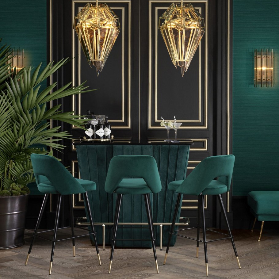 Мудборд интерьера Art deco