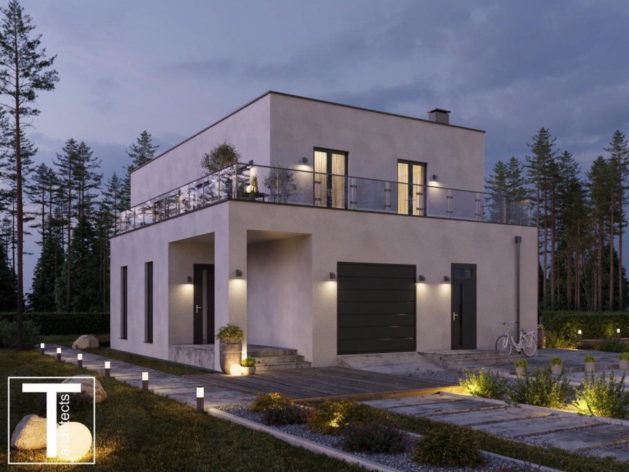 Sanders Modern House Jordache k планировка