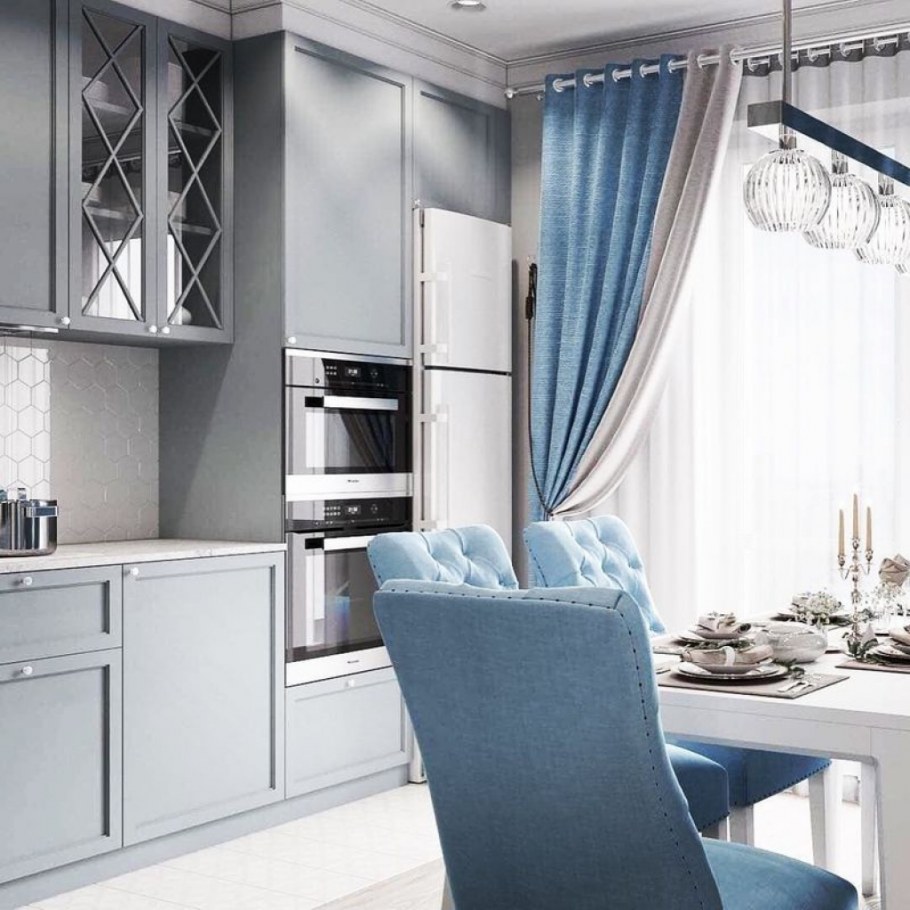 Темные обои в интерьере