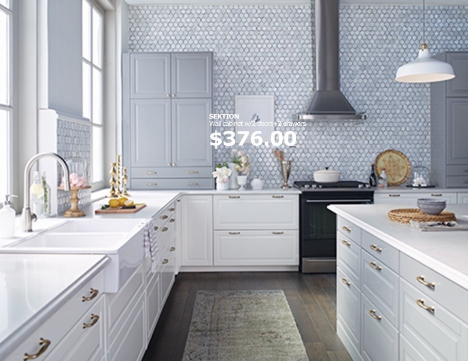 Кухня ikea Bodbyn белая