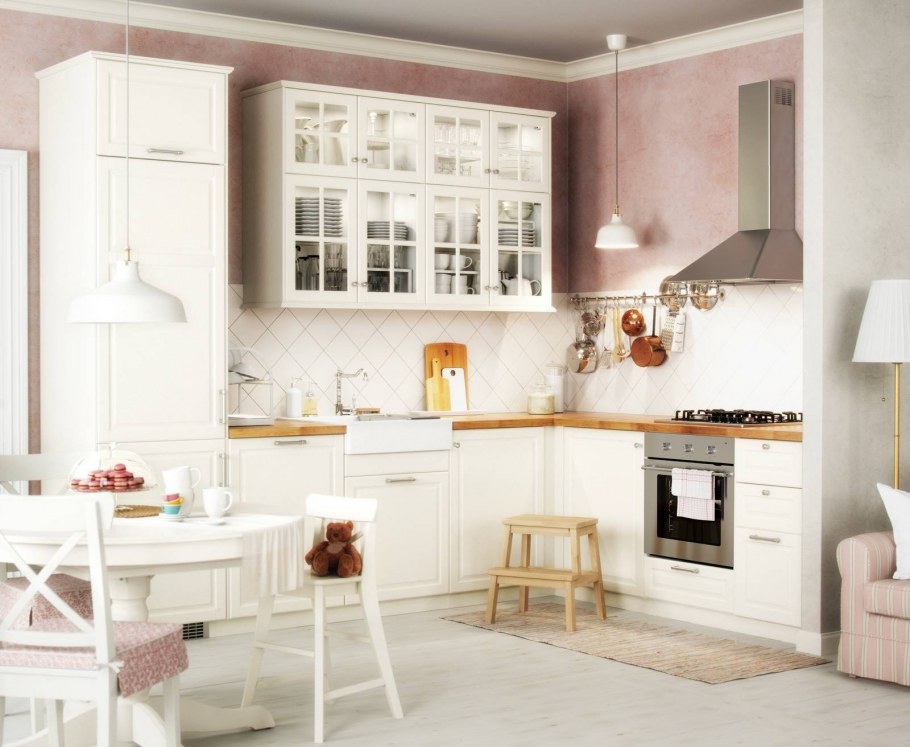 Буфет Будбин икеа белый