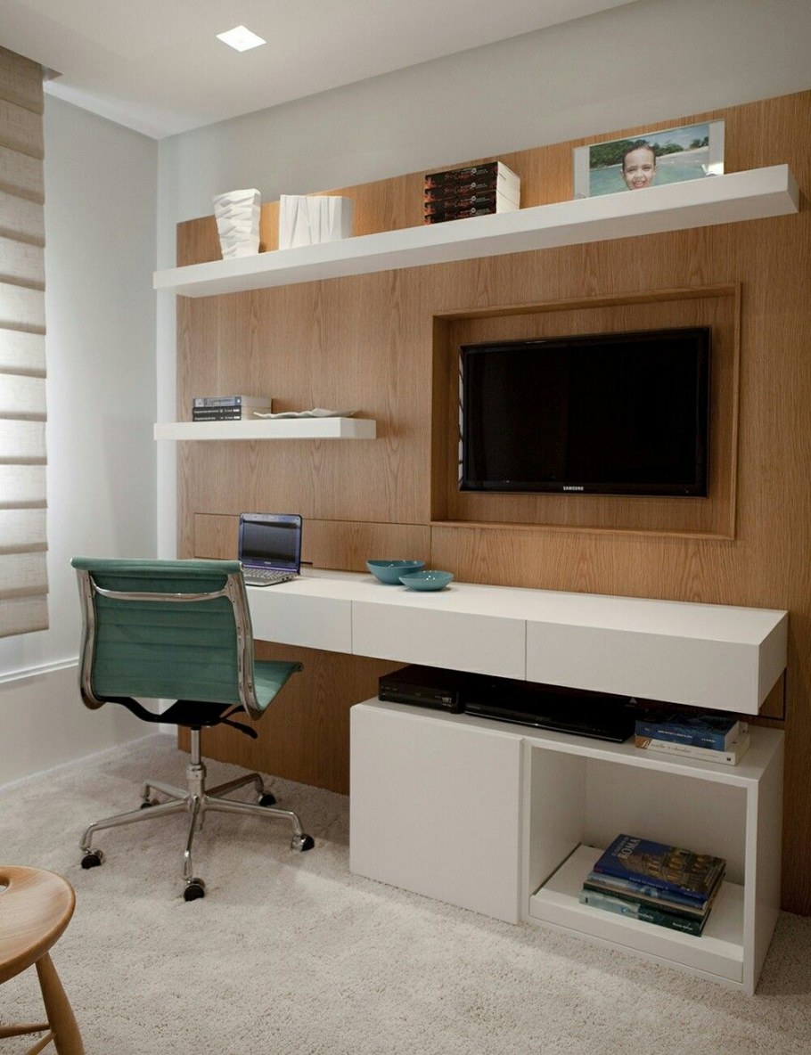 Гостиная с рабочим местом