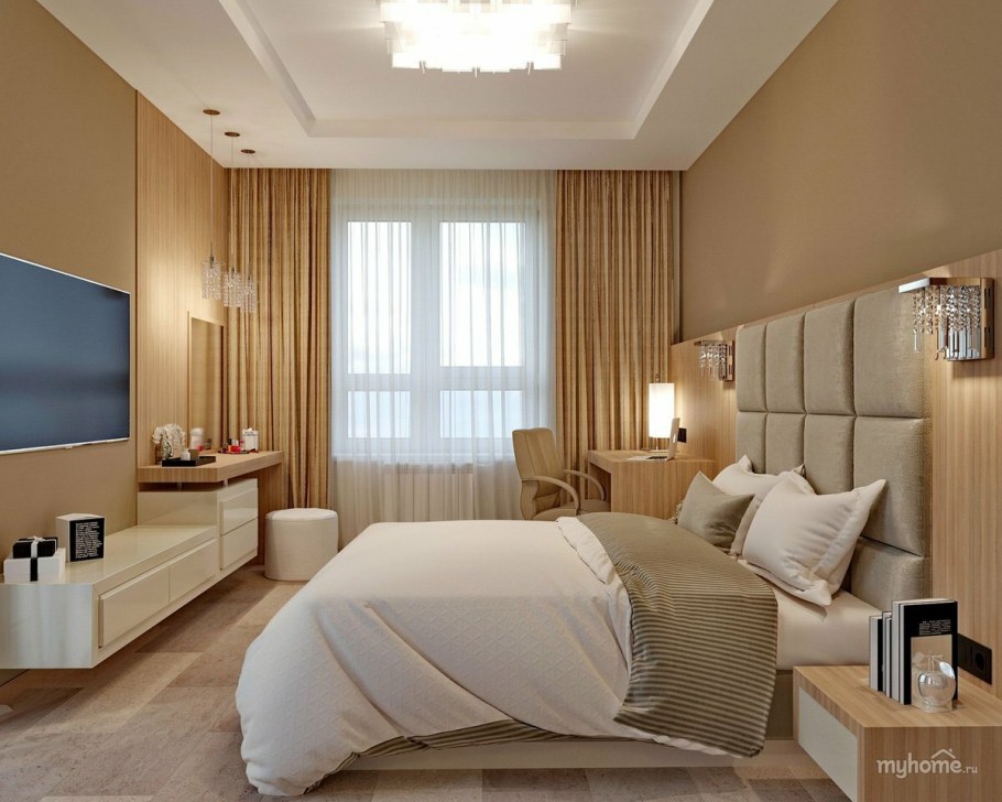 Комната в желтом цвете