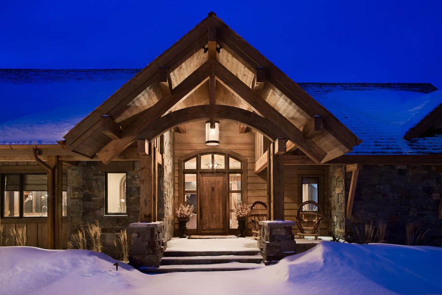 Дом в стиле Тимбер фрейм