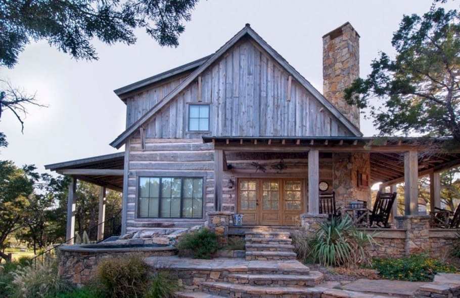 Рустикальный стиль фасад