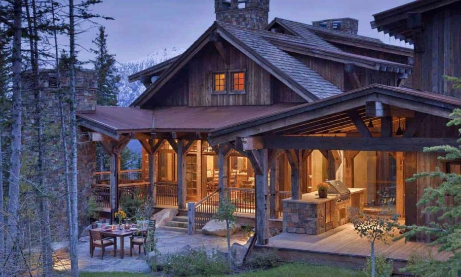 Фасады Шале Тимбер-фрейм