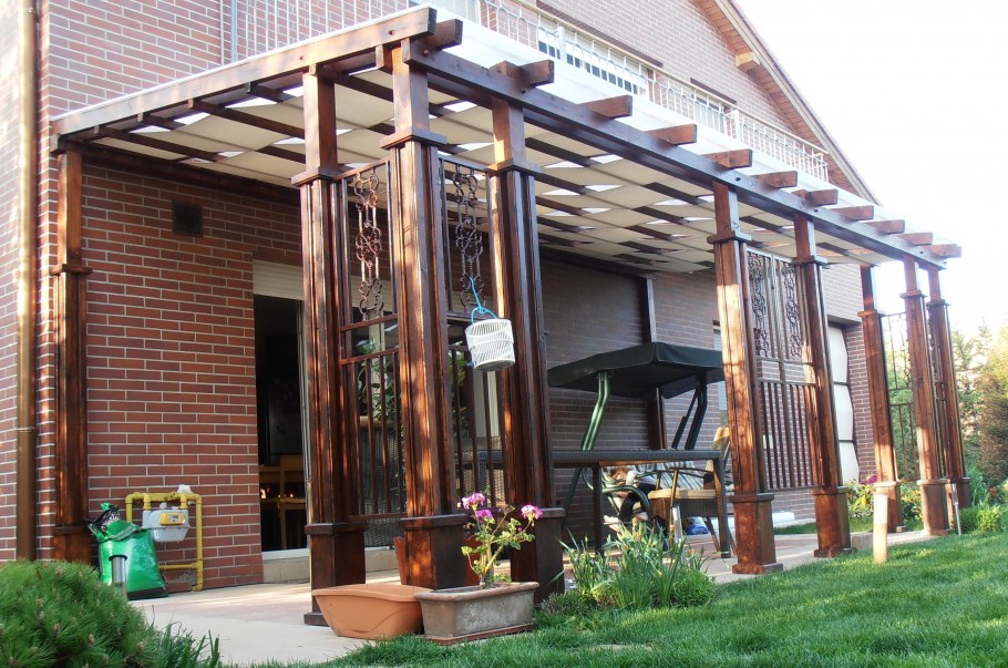 Фазенда "веранда в стиле Шале"