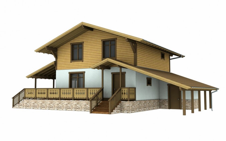 Дом Шале планкен